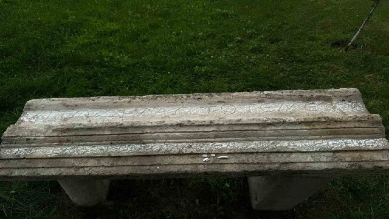 Denizli’deki camide bulunan musalla taşı 5 bin yıllık çıktı