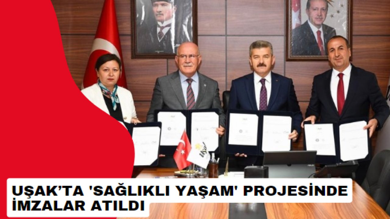Uşak’ta Sağlıklı Yaşam projeleri için harekete geçildi