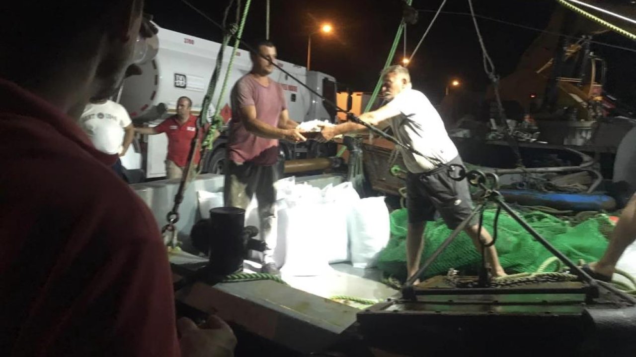 Aydın Didim’de balıkçı teknelerine denetim