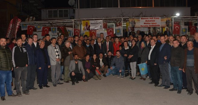Muhammet Gür’ü davul zurna ve efeler karşıladı
