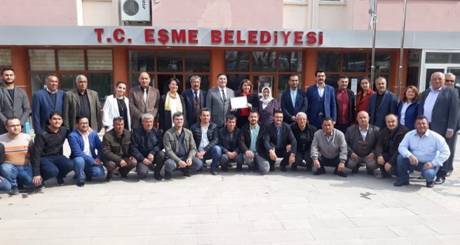 Hacı Mustafa Çetin mazbatasını aldı