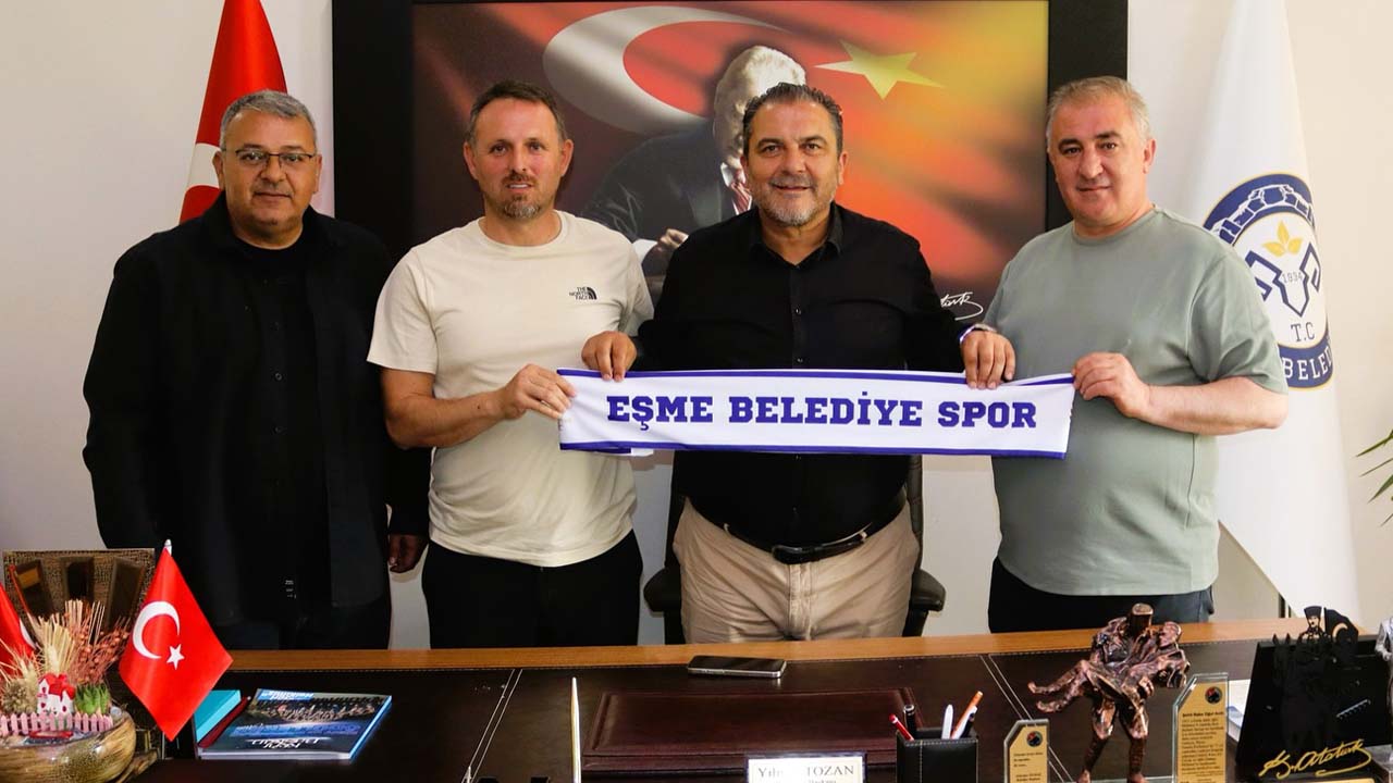 Eşme Belediyespor’da Yeni Dönem: Mehmet Akcan Göreve Başladı