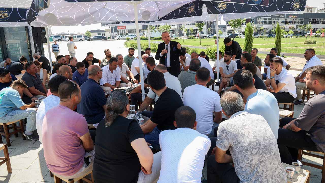 Başkan Yalım’dan Kentsel Dönüşüm TOKİ Esnafına Ziyaret