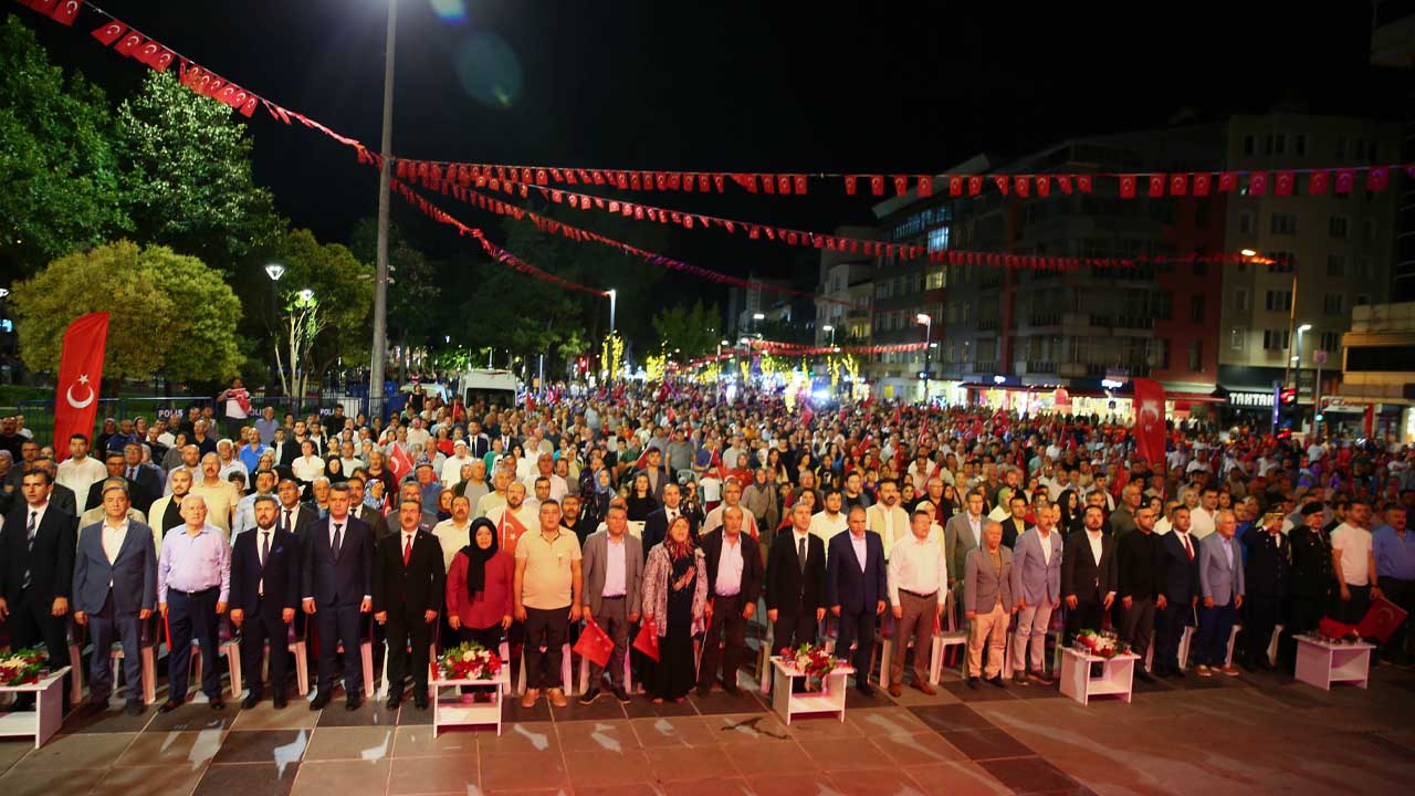 Uşak'ta "15 Temmuz" programı düzenlendi
