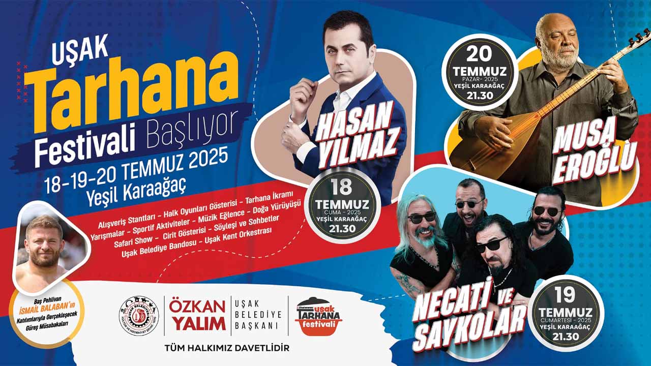 2. Uluslararası Uşak Tarhana Festivali Başlıyor