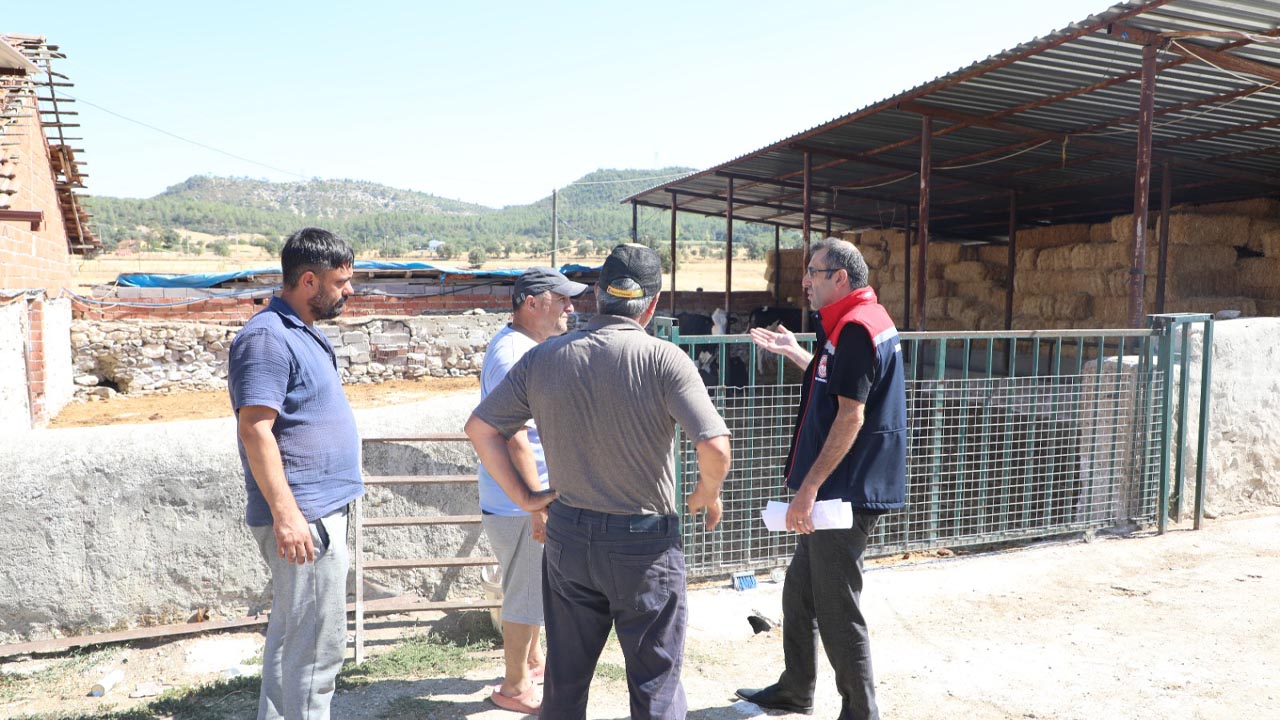 Uşak’ta kırsala destek Çamyazı Köyü’nde Tarım ve Hayvancılık masaya yatırıldı