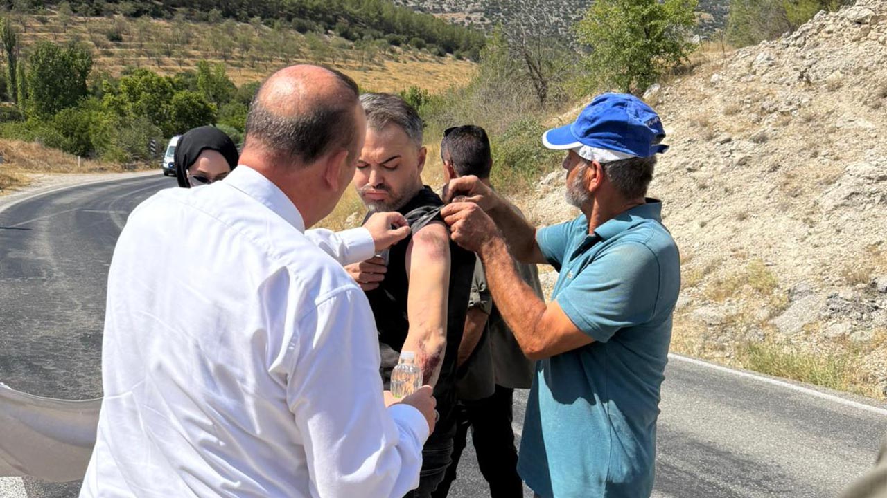 Başkan Yalım’dan Kazazedelere İlk yardım