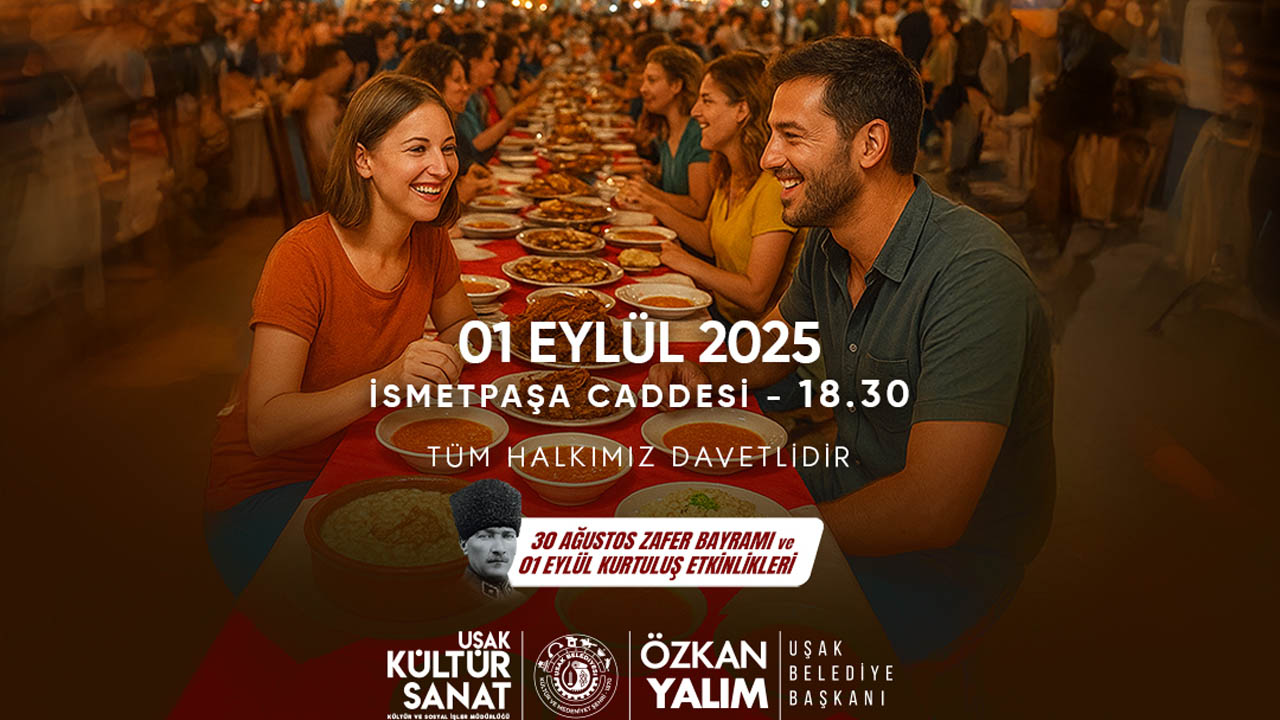 Uşak Belediyesi’nden unutulmaz program: Kurtuluş coşkusu zirvede yaşanacak