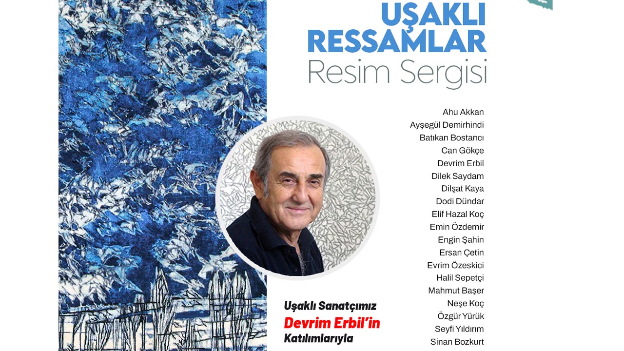 Uşaklı ressamlar eserlerini sanatseverlerle buluşturuyor