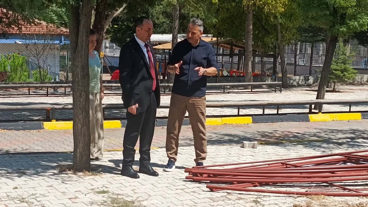 Turhan Akçay Bilim ve Sanat Merkezi’nde sera projesi devam ediyor