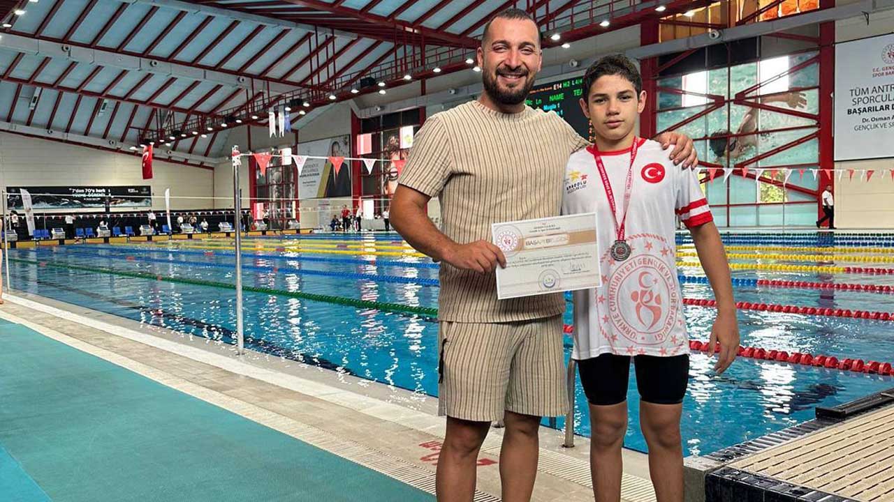 Uşak Gençlik Spor yüzücülerinden gururlandıran sonuçlar