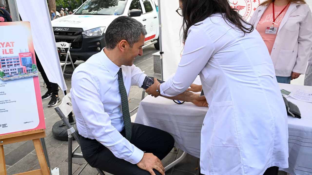 Uşak’ta sağlıklı hayata merhaba