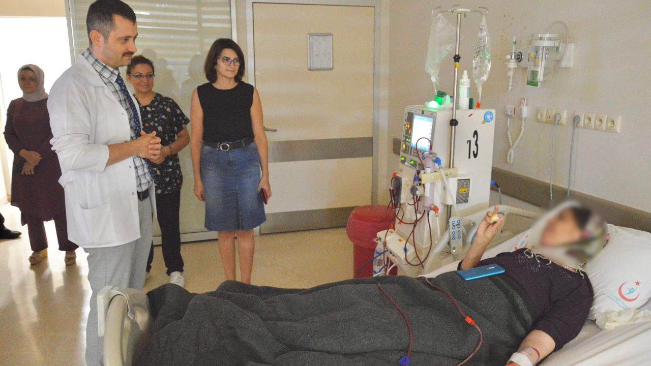 Başhekim Saka’dan hem hastalara hem sağlık personeline yakın ilgi