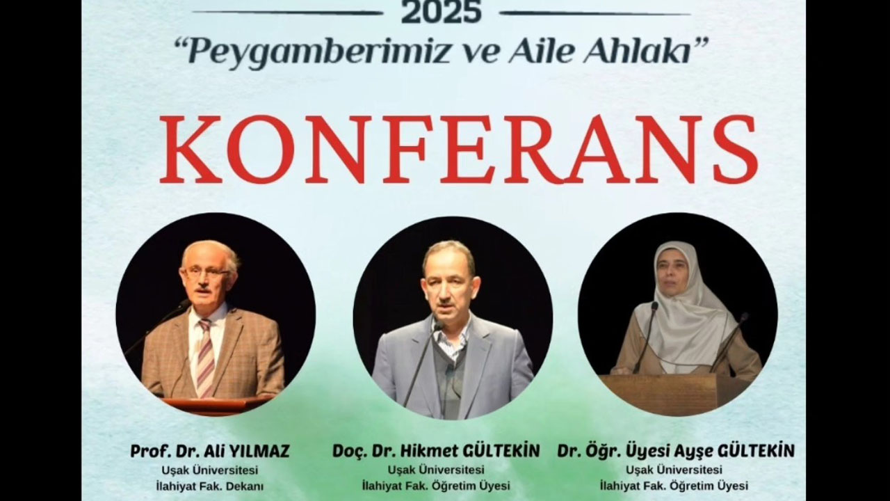 Uşak Müftülüğü’nden Mevlid-i Nebi Haftası Etkinliği: Konferans 11 Eylül’de