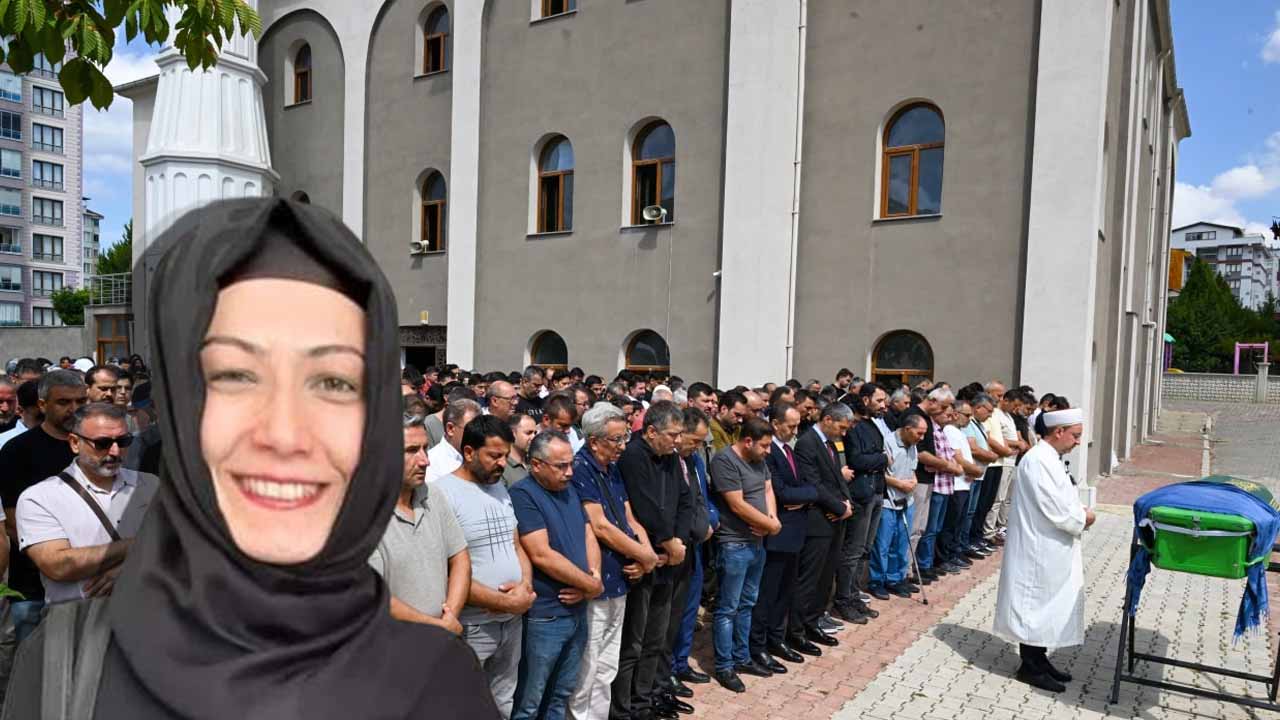 Uşak’ta öğretmen Özlem Alyanak son yolculuğuna uğurlandı