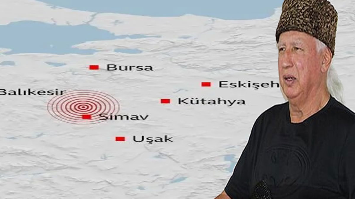 Türkiye'nin deprem kâhini bu kez Simav için alarm veriyor