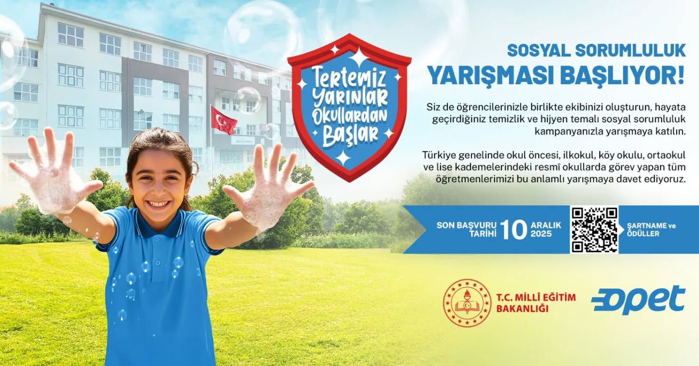 Uşak’ta hijyen ve çevre bilinci için öğrenciler yarışacak