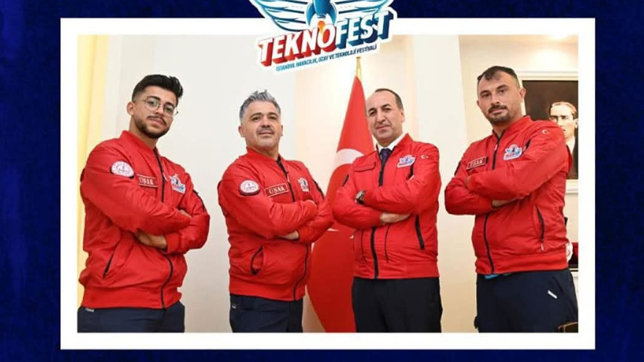 Uşak’a TEKNOFEST’ten Türkiye 2’nciliği gururu