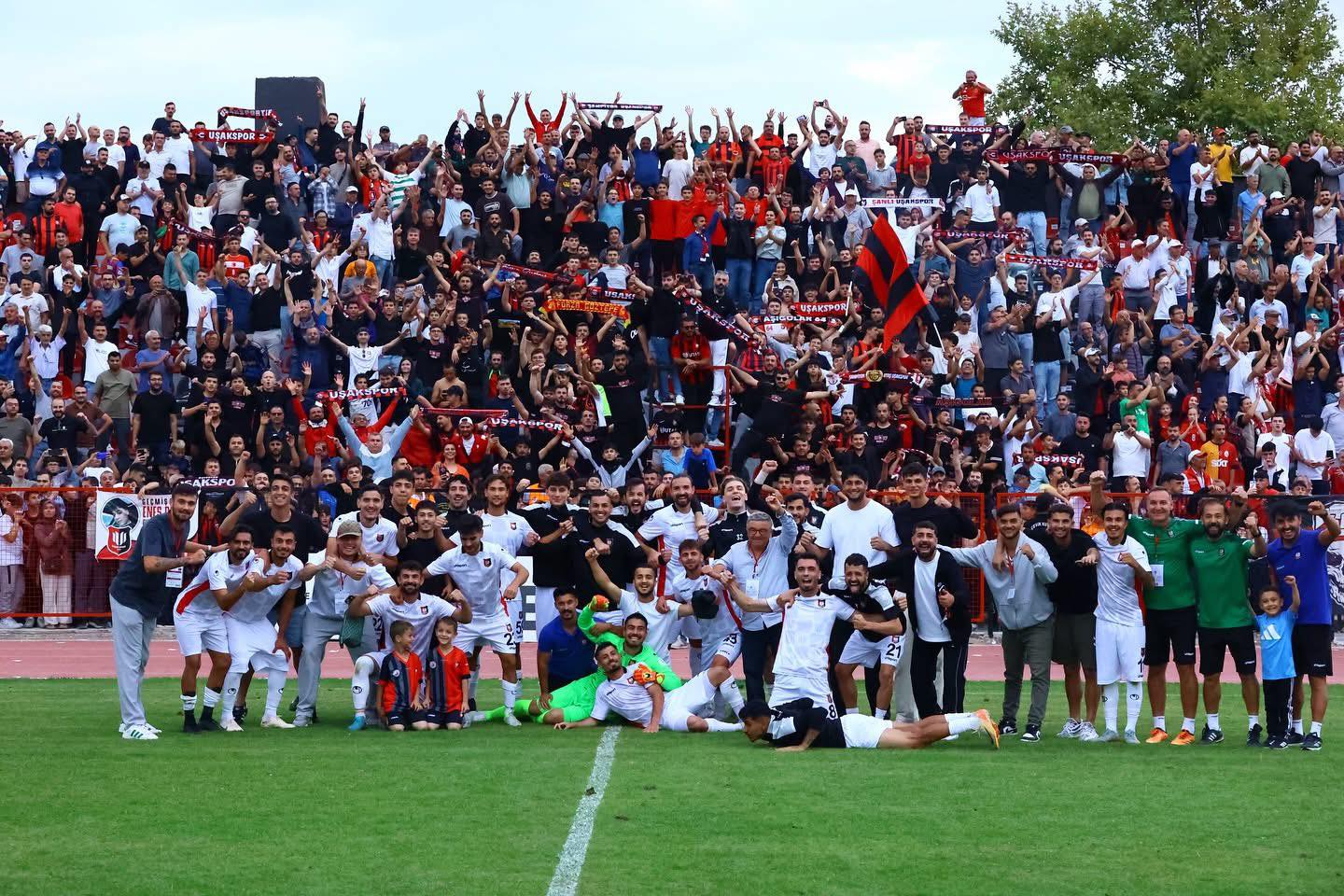 Uşakspor durdurulamıyor 12 puanla zirveye demir attı