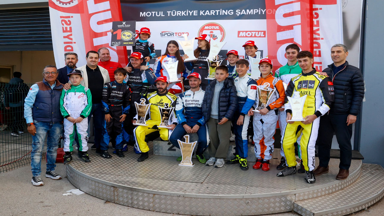 Uşak Karting Pisti’nde adrenalin zirve yaptı kazananlar belli oldu
