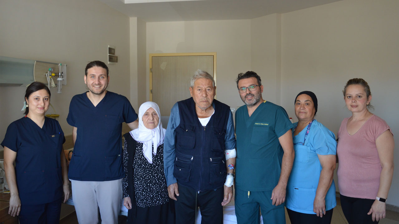 Uşak’ta bir ilk açık kalp ameliyatına gerek kalmadan kapak değişimi