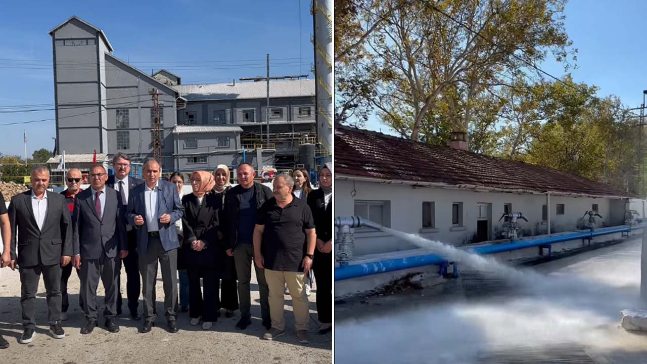 Uşak’ın değeri “Şeker Fabrikası” için susuzlukla mücadele başladı