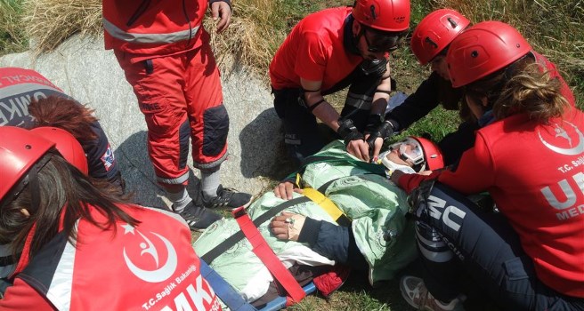 Taşyaran Vadisi’nde Nefes Kesen Tatbikat