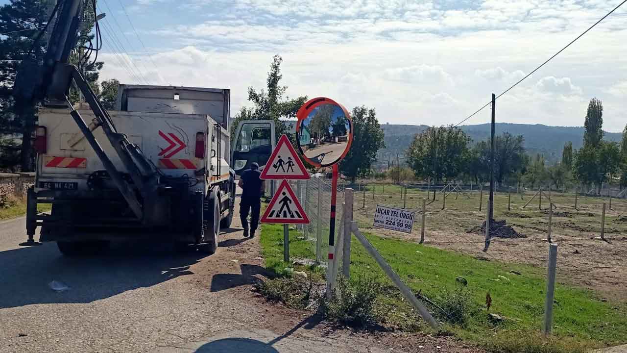 Uşak'ta Kör Nokta Tehlikesine Son