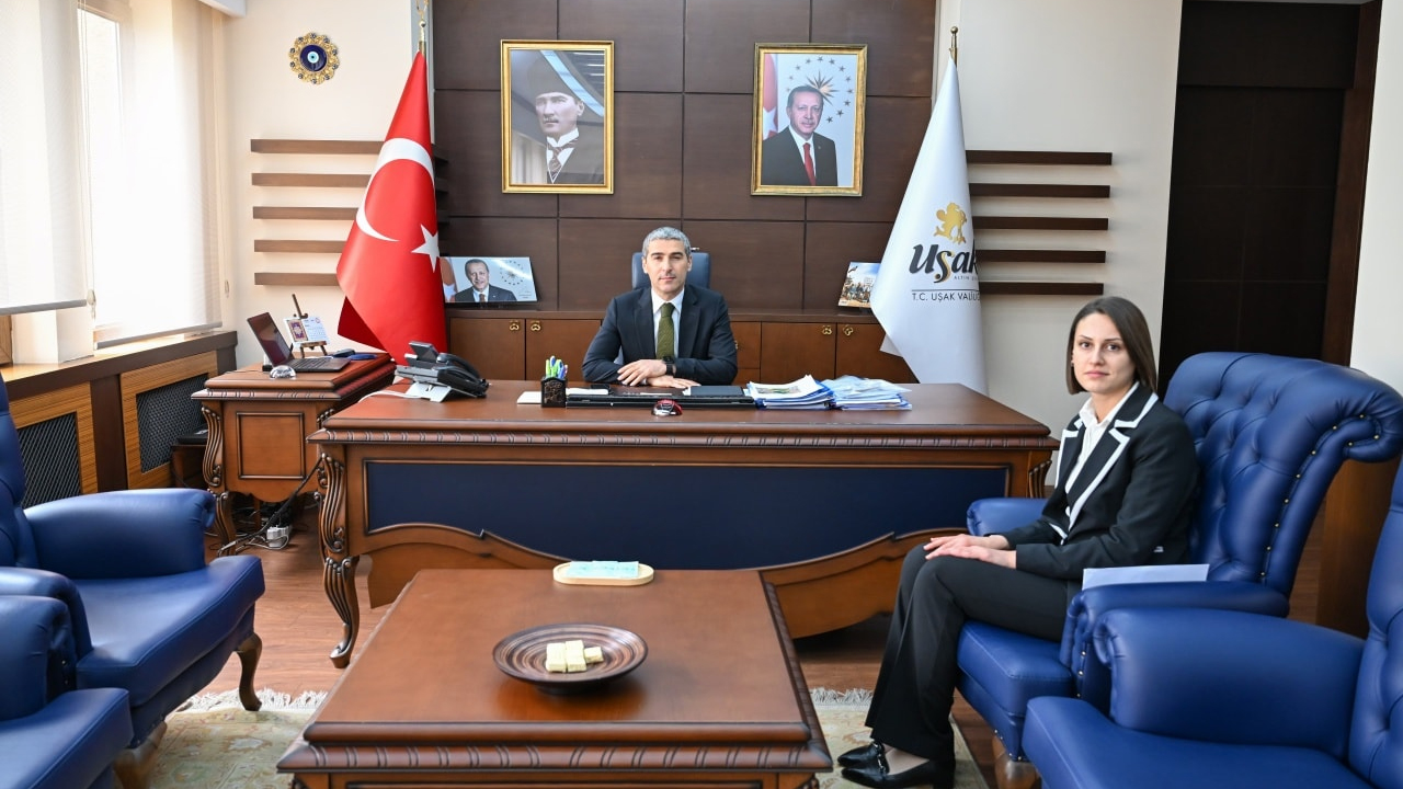 Uşak'ın Sivaslı ilçesinde yeni Kaymakam göreve başladı