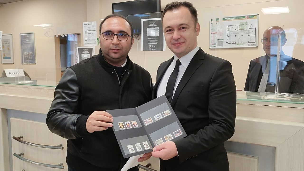 PTT’nin 185. Yılında Uşak’ta 185. Müşteriye Anlamlı Hediye