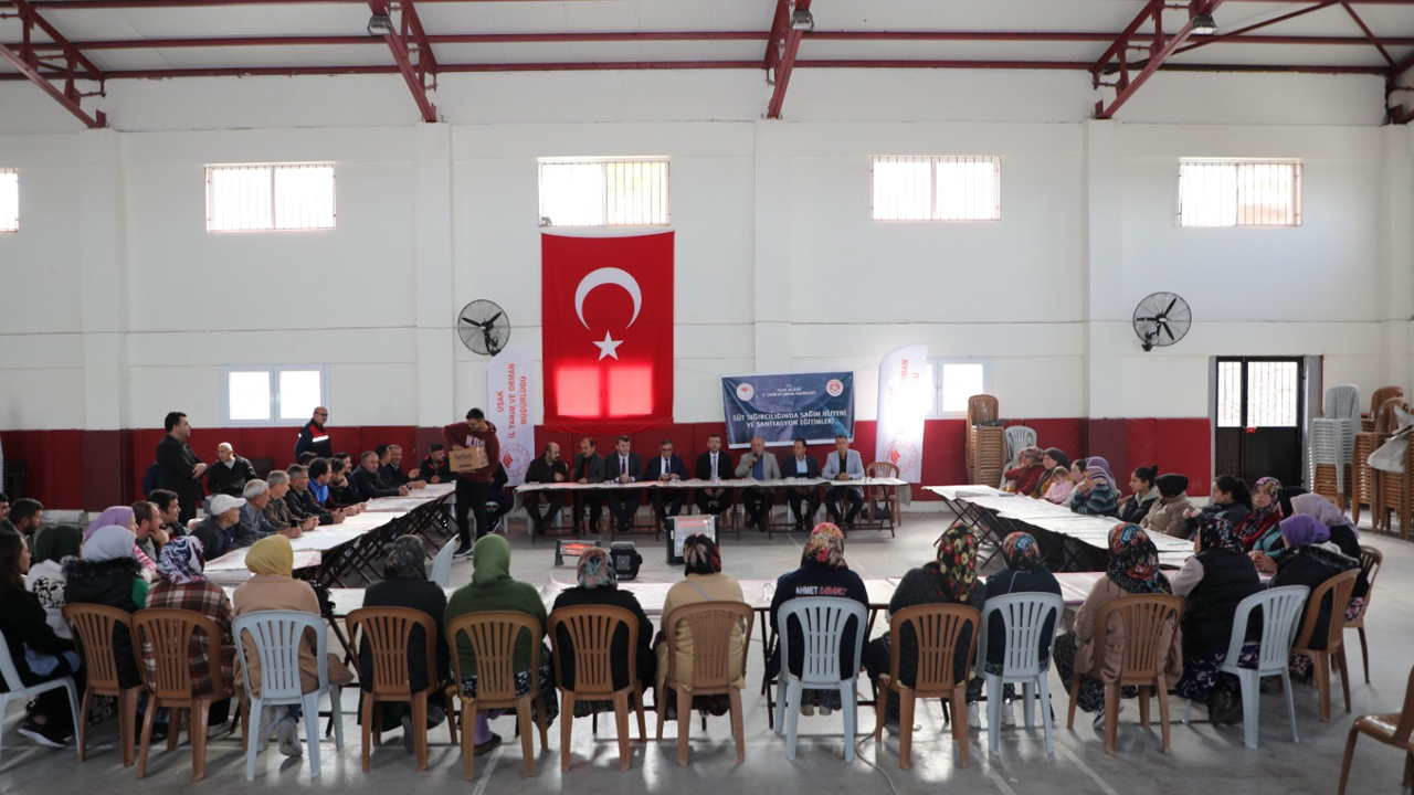 Uşak’ta Süt Sığırcılığı Eğitimleri Tamamlandı