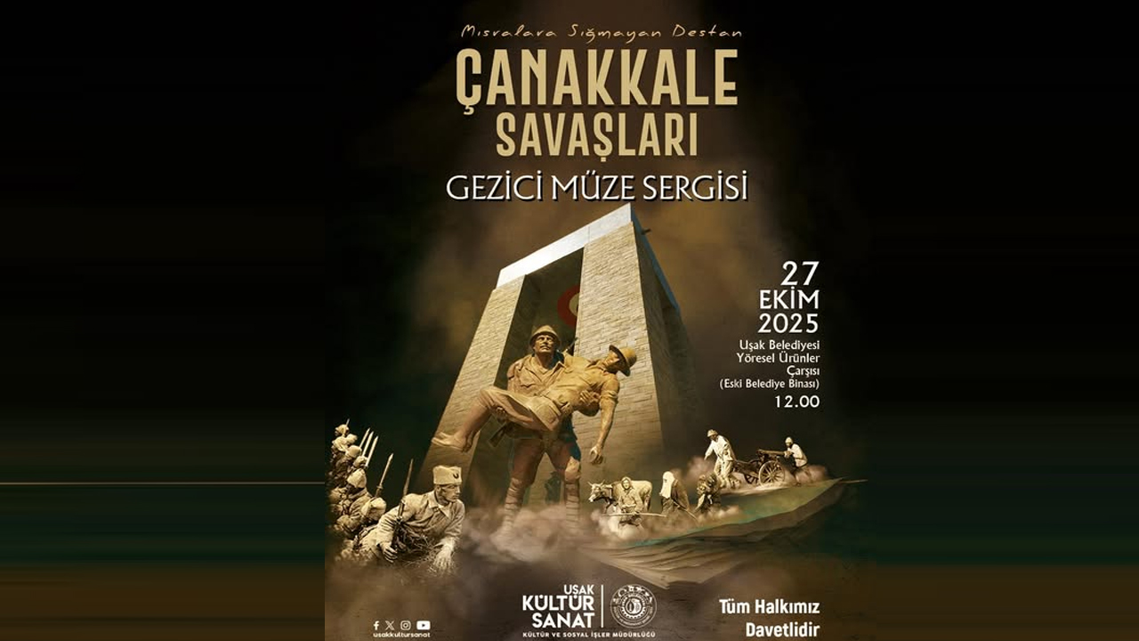 Çanakkale Gezici Müzesi Uşak Yöresel Ürünler Çarşısında