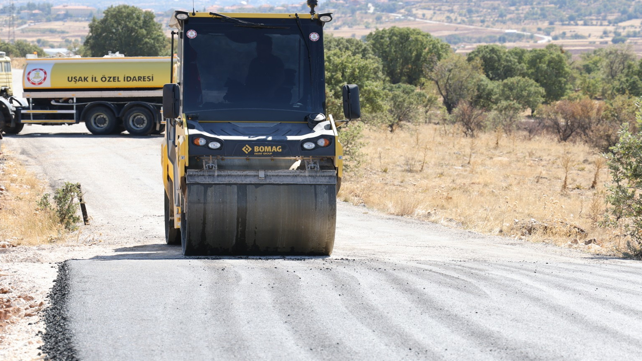 Uşak İl Özel İdaresi’nin Hizmet Seferberliği Devam Ediyor