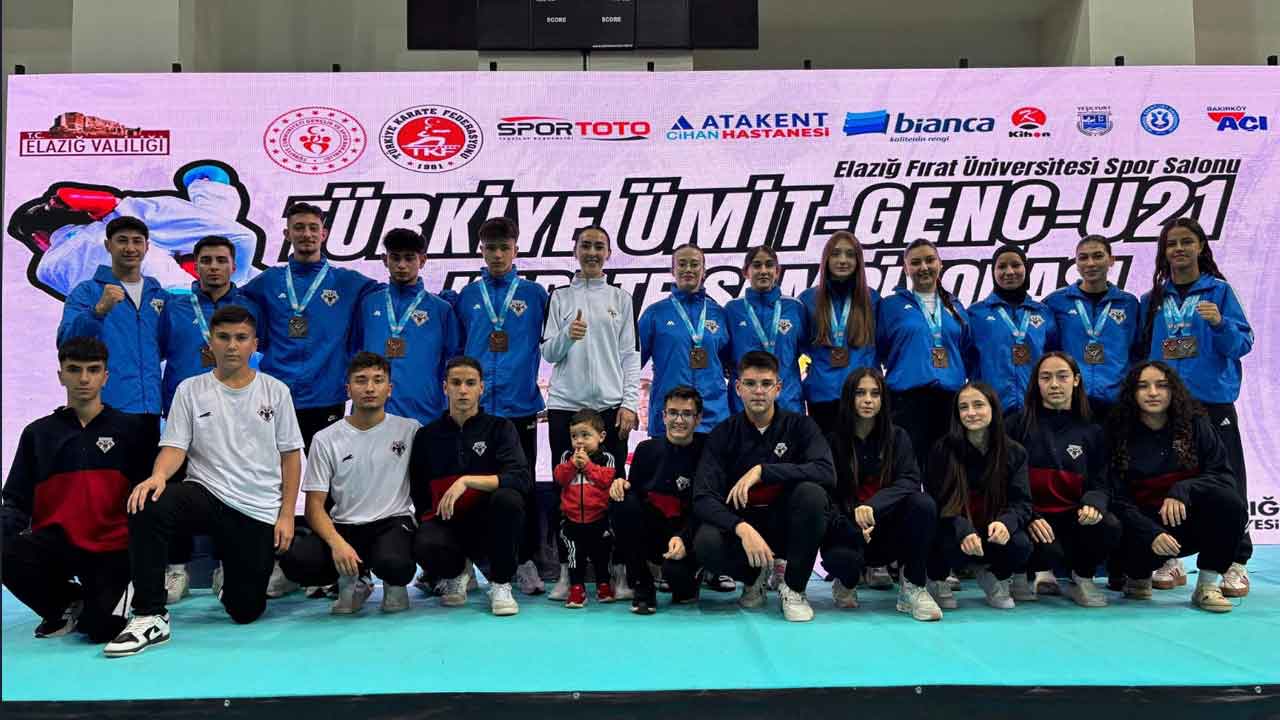 Uşaklı sporcular Elazığ'dan 10 Madalyayla Döndü