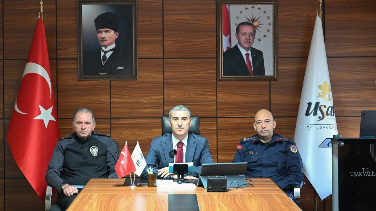 Uşak’ta Suç Oranlarında Düşüş Ekim Ayı Asayiş Raporu Açıklandı