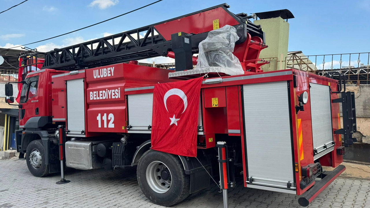 Ulubey'in İtfaiyesi Güçlendi Yeni Araç Görev Başında