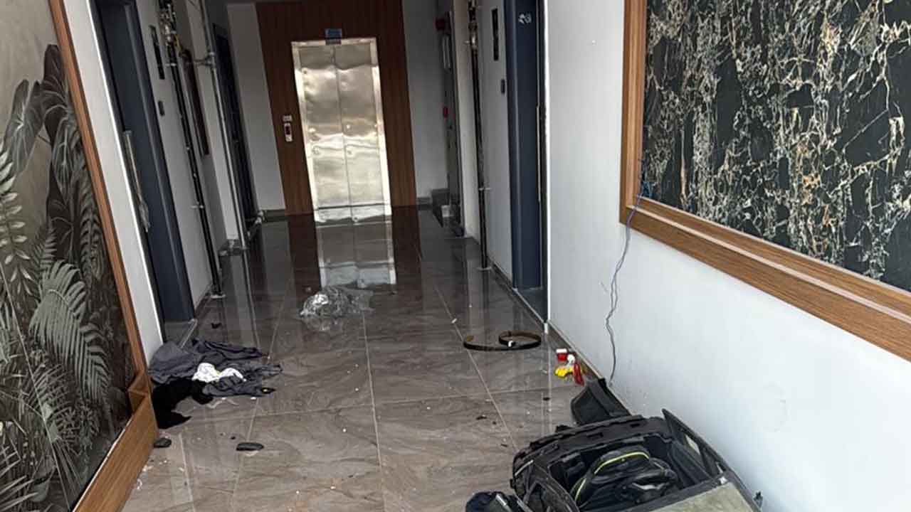 Uşak'ta 6. kattan düşen temizlik işçisi öldü