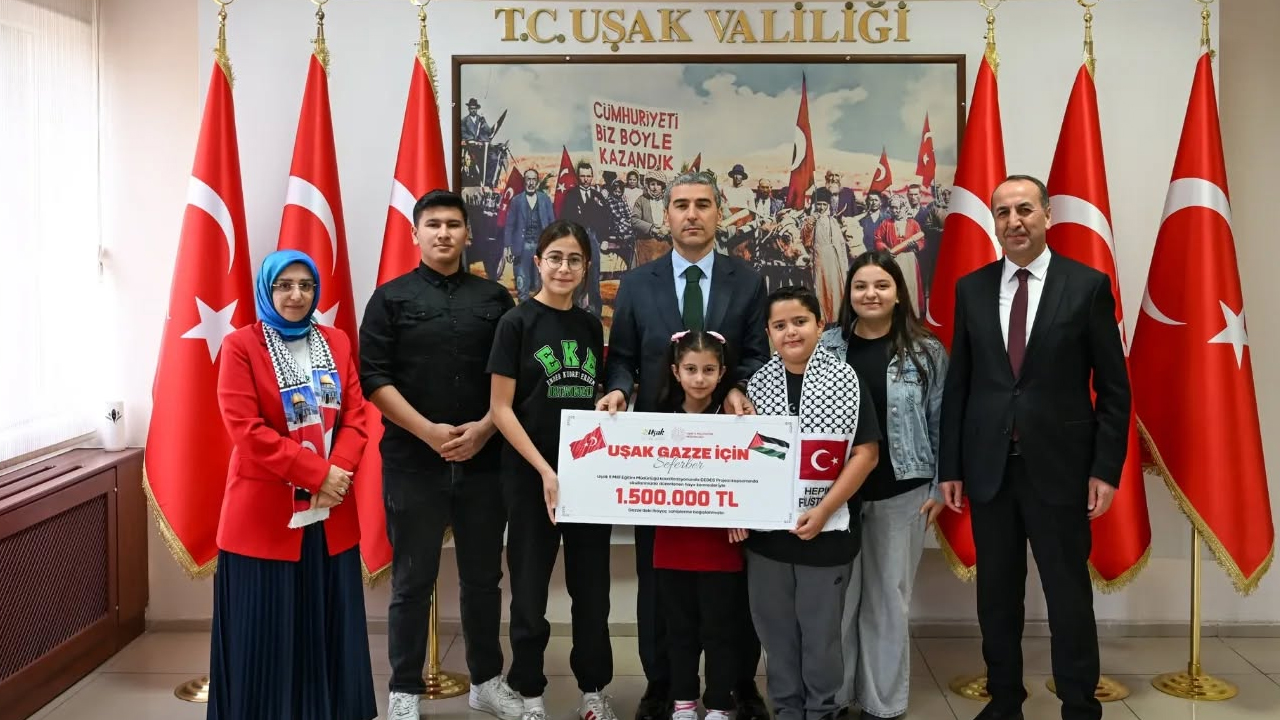 Uşak’ta Hayır Kermesleri ile İnsani Drama Dikkat Çekildi