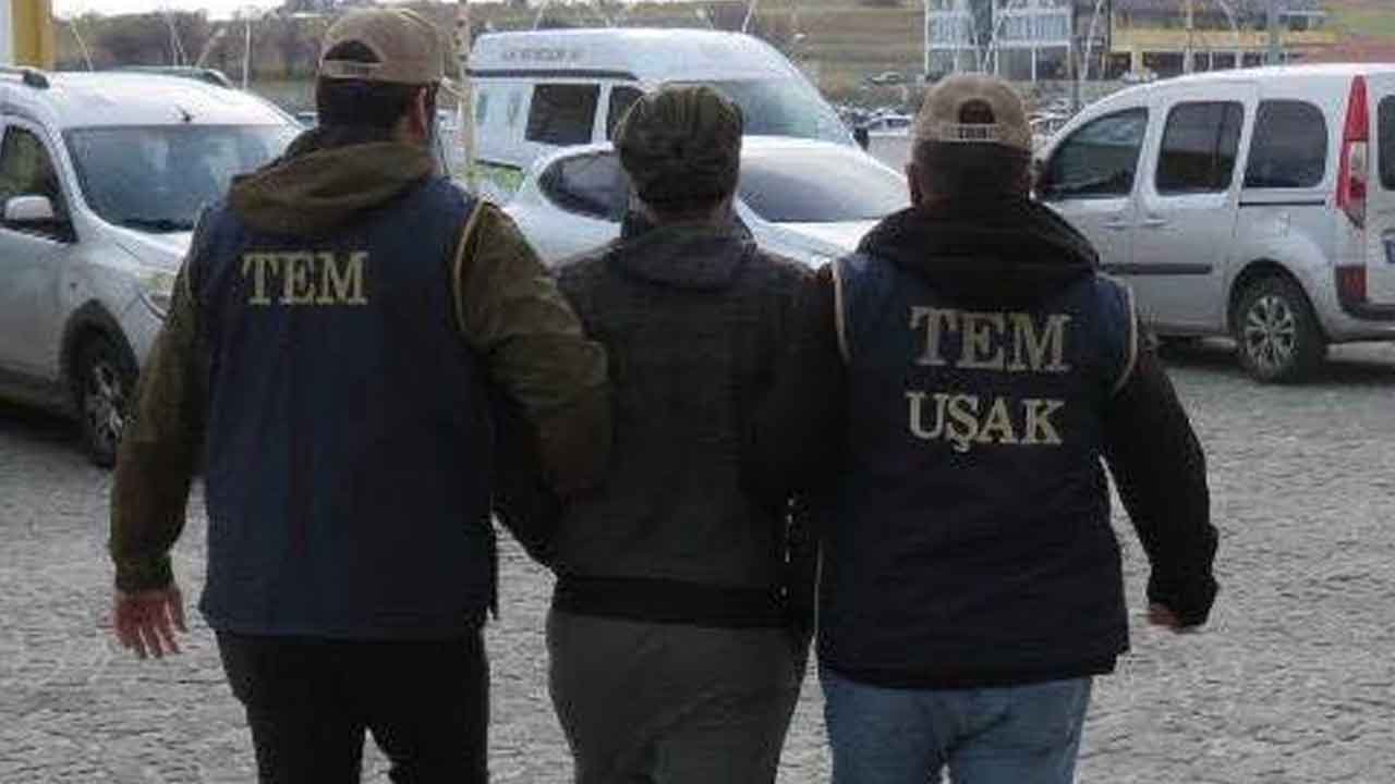 Uşak’ta DEAŞ üyesi olduğu belirlenen 1 kişi yakalandı