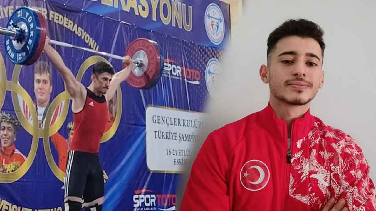 Uşak'lı Halterci Anıl Gökçen Balkan Şampiyonası’nda Türkiye’yi Temsil Edecek