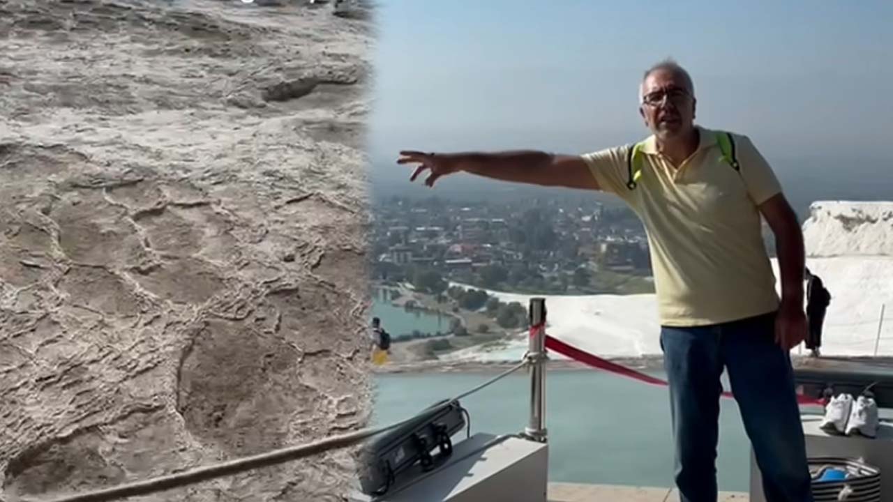 Ümit Alp, Pamukkale Travertenlerinin Kararma Sebeplerini Açıkladı