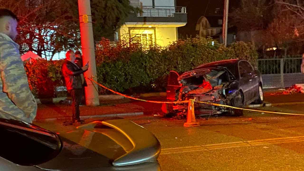Otomobille çarpışan elektrikli bisikletin sürücüsü öldü