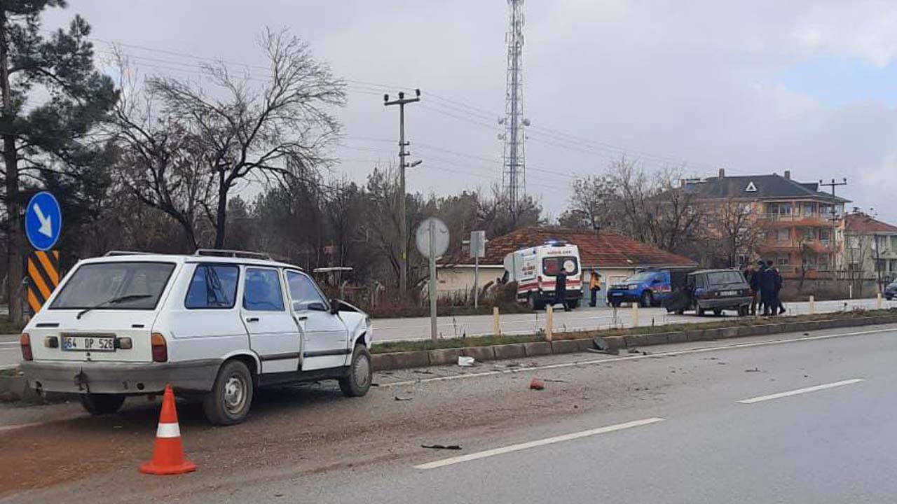 Çivril'deki trafik kazasında 1 kişi yaralandı