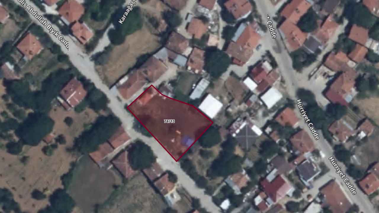 Banaz'da Tam 1.110 m²'lik İmarlı Parsel İhaleyle Satılacak