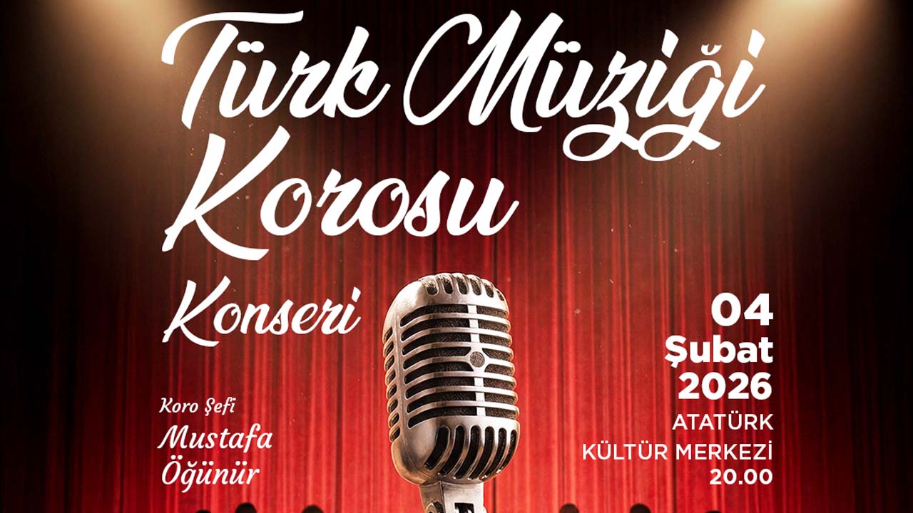 Türk Müziği Korosu Uşak’ta Sahne Alıyor