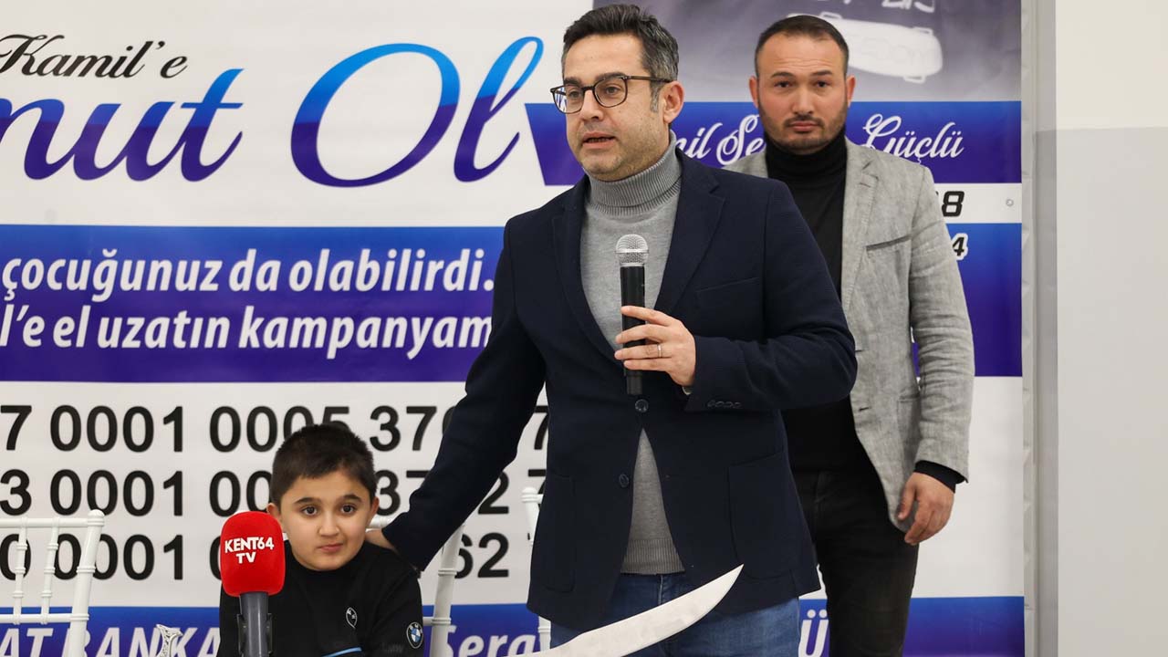 Uşak’ta Duygulandıran Gece, Kamil’in Umudu Büyüyor