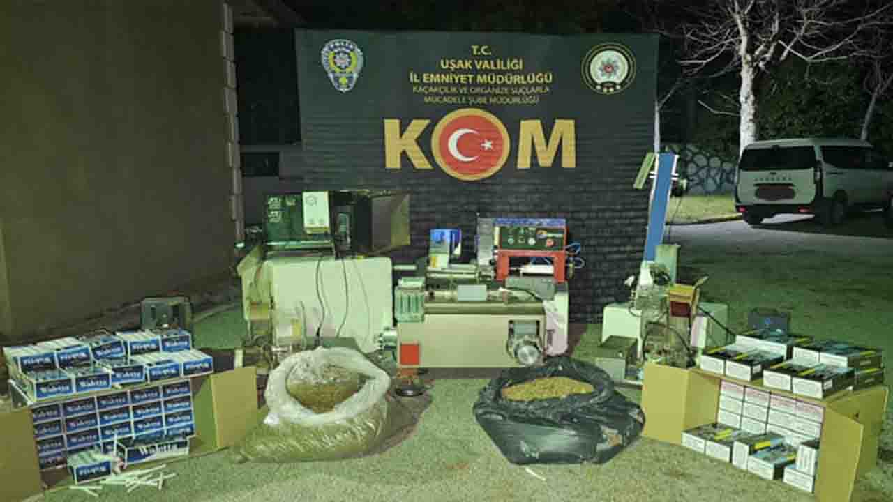 Uşak’ta kaçakçılık Operasyonlarına Bir Yenisi Daha Eklendi