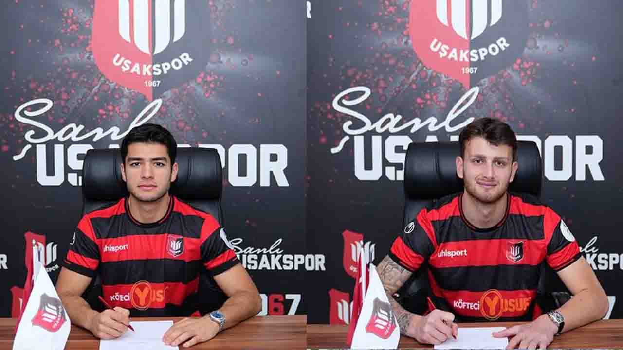 Uşakspor Kadrosuna 2 Yeni oyuncu Kattı  Resmi İmzalar Atıldı