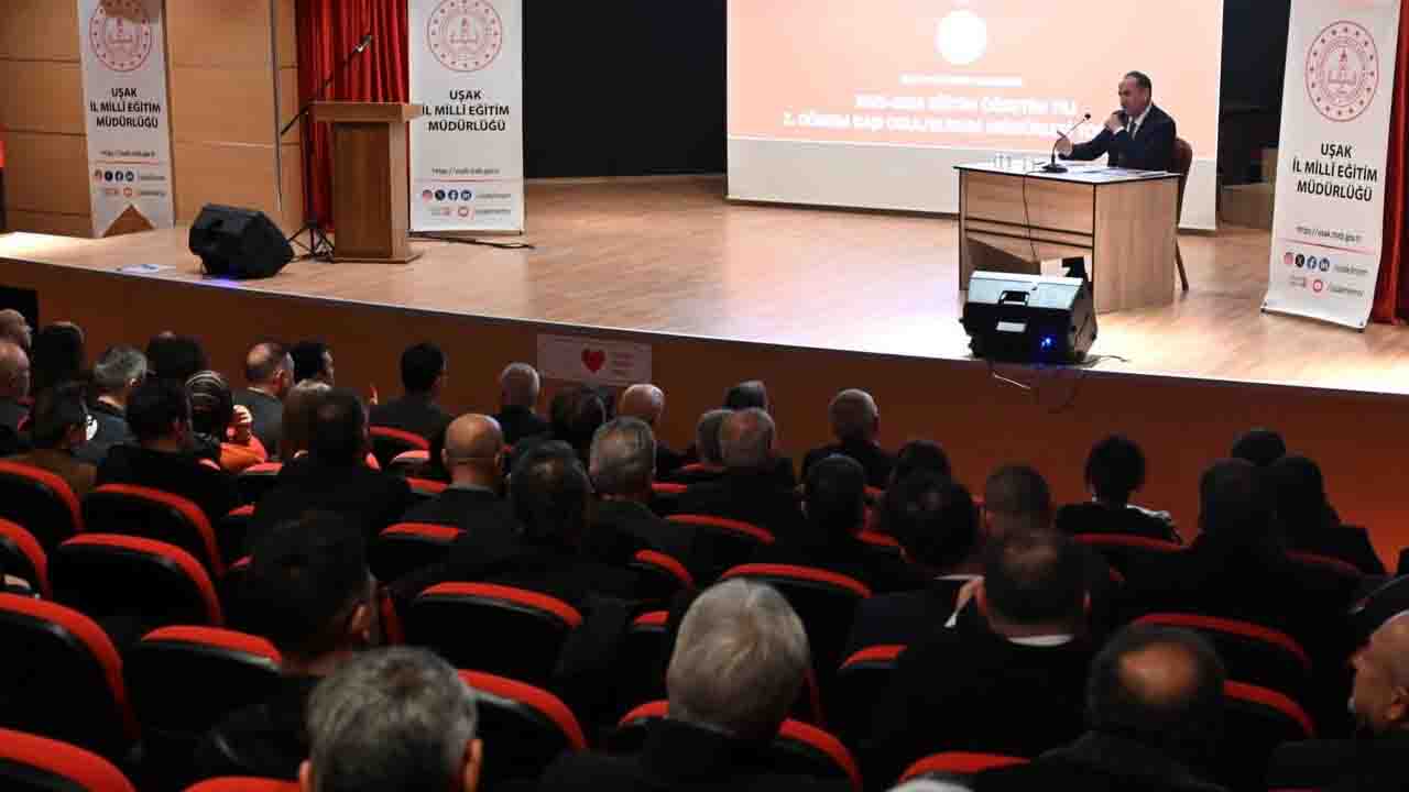 Uşak’ta İkinci Yarıyıl Kurul Toplantısı gerçekleştirildi