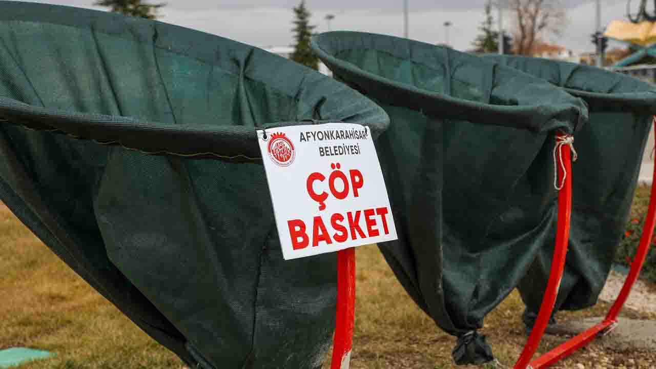 Uşak’ta Başladı, Afyon’a Örnek Oldu! Çöp Basket Uygulaması Yayılıyor